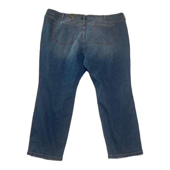 Torrid 26 R Perfect ankle skinny jeans distressed crop new cute denim 4x stretch - Picture 2 of 11